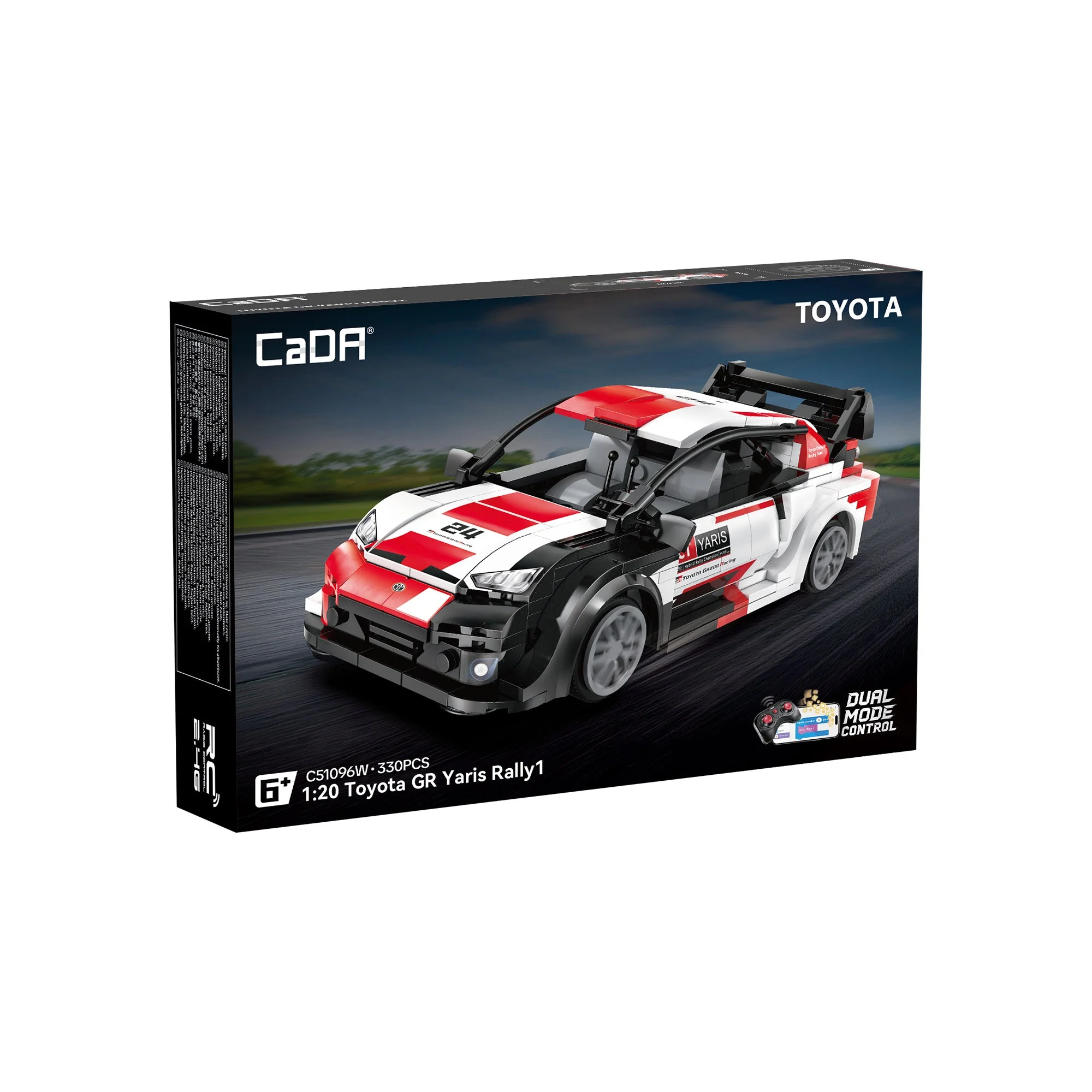 CaDA 1:20 TOYOTA Racing Cars C51096W C51098W - Image 8