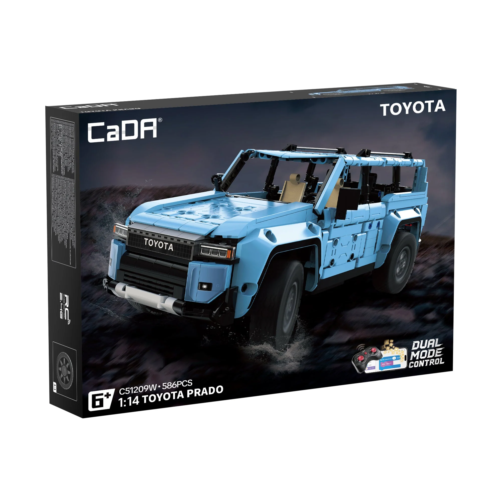 CaDA Bricks 1: 14 TOYOTA PRADO C51209W - Image 8