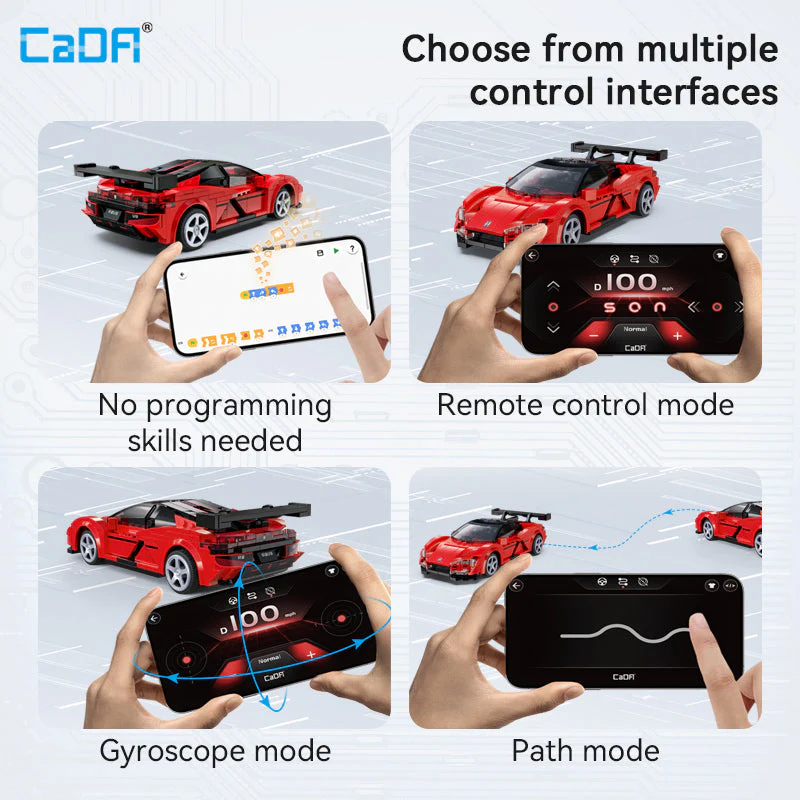 CaDA 1:20 YangWang U9 Supercar C51099W - Image 3