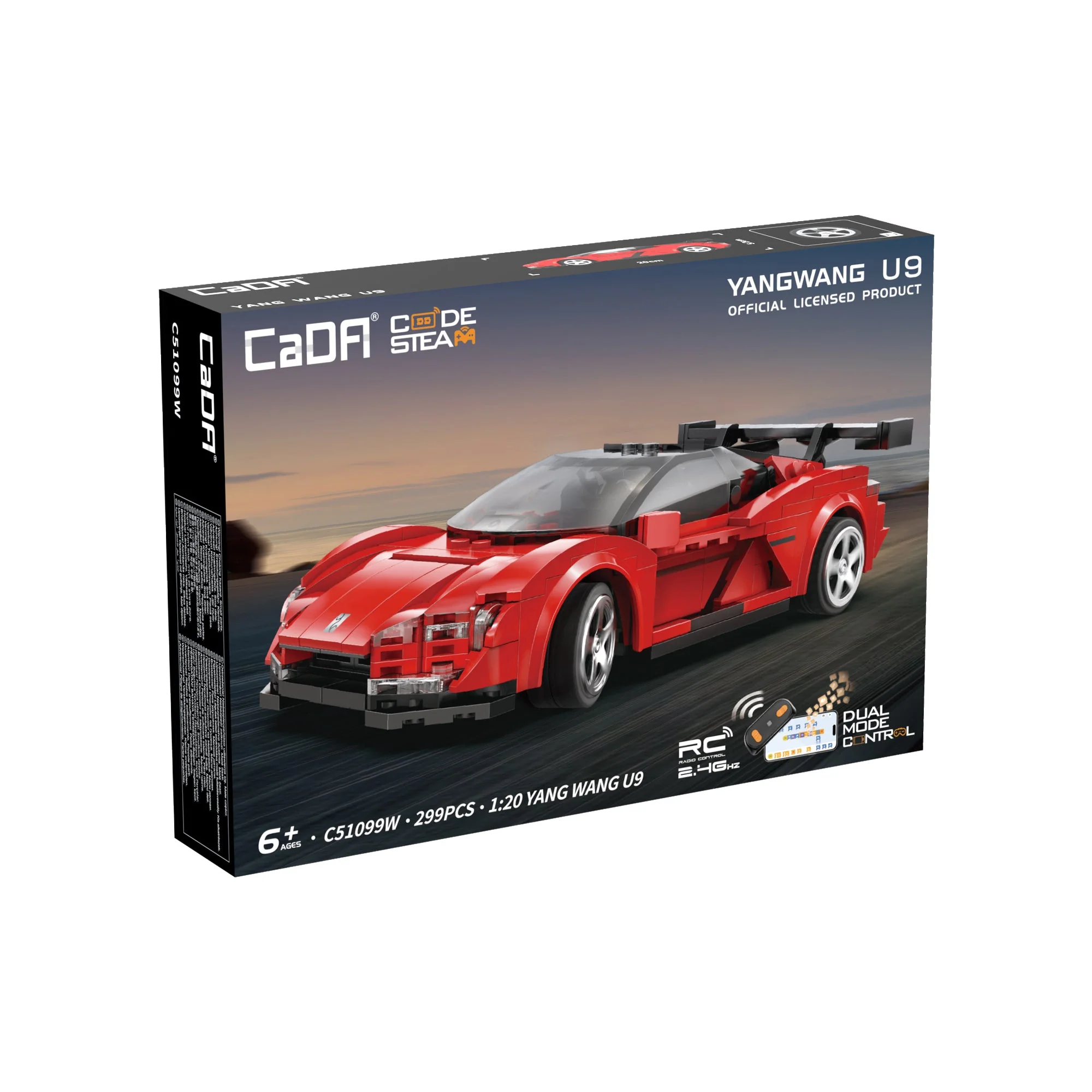 CaDA 1:20 YangWang U9 Supercar C51099W - Image 8