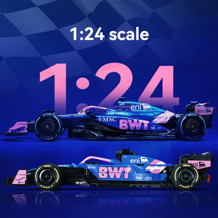 CaDA 1:24 BWT ALPINE FORMULA ONE A525 C55024W - Image 3