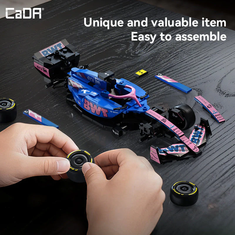 CaDA 1:24 BWT ALPINE FORMULA ONE A525 C55024W - Image 6