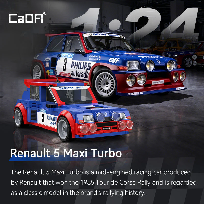 CaDA 1:24 Renault Series C55037W C55038W - Image 4