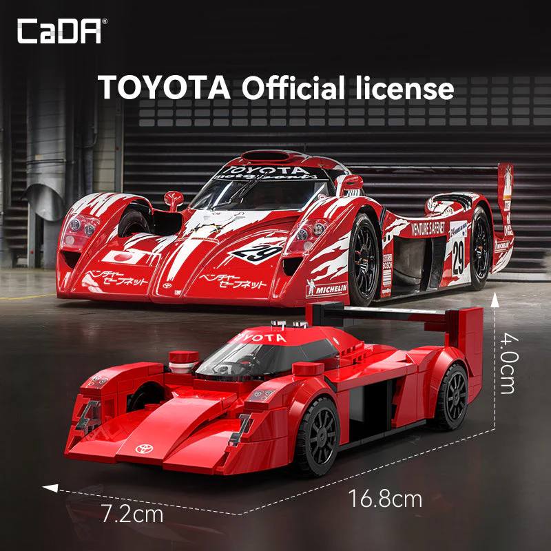 CaDA 1:24 TOYOTA GT-ONE C55040W - Image 3
