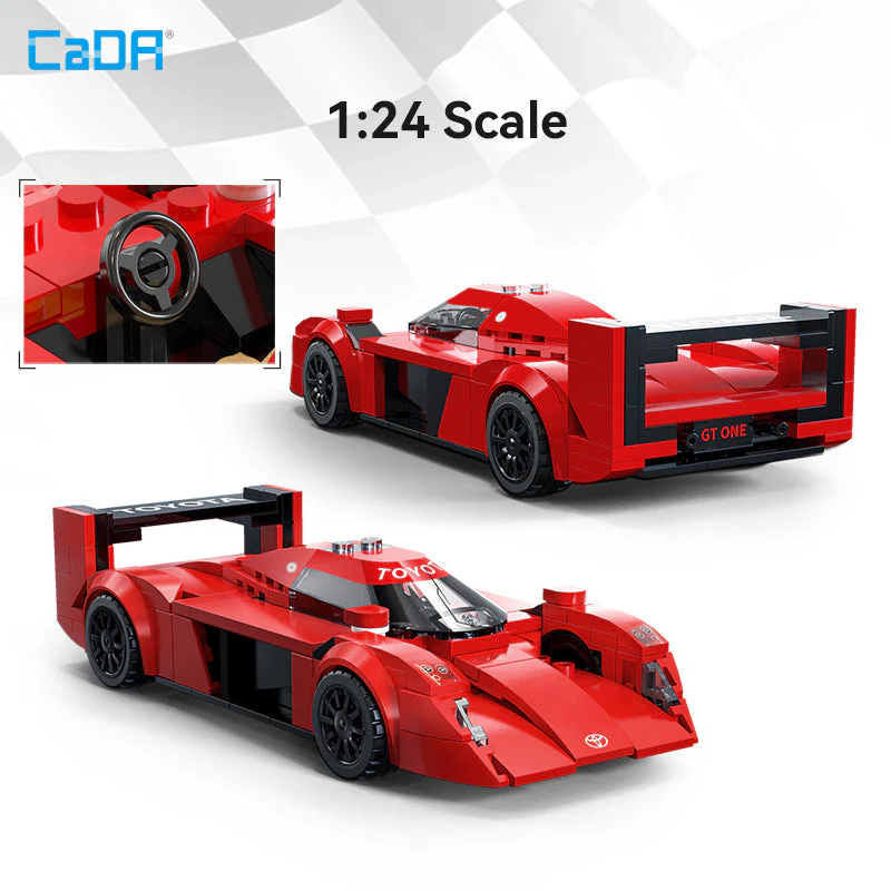 CaDA 1:24 TOYOTA GT-ONE C55040W - Image 4