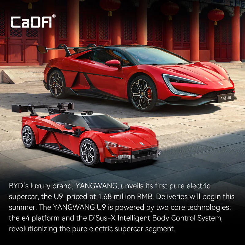 CaDA 1:24 YangWang U9 Supercar C55045W - Image 3