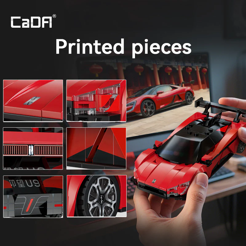 CaDA 1:24 YangWang U9 Supercar C55045W - Image 4