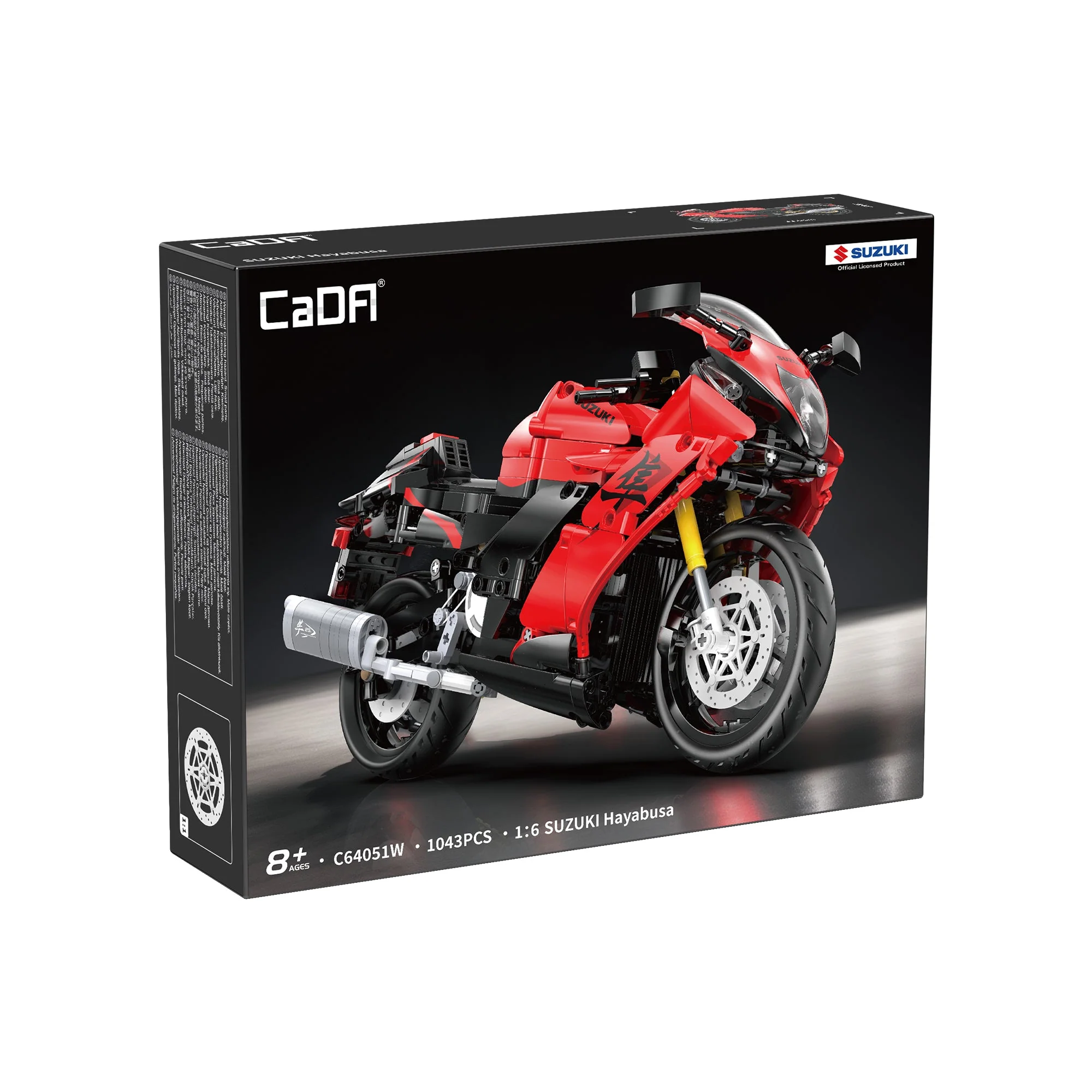 CaDA 1:6 SUZUKI Hayabusa C64051W - Image 8