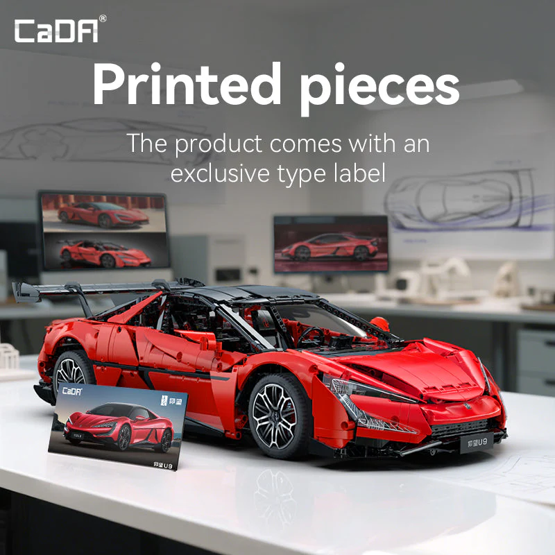CaDA 1:8 YangWang U9 Supercar C64011W - Image 10