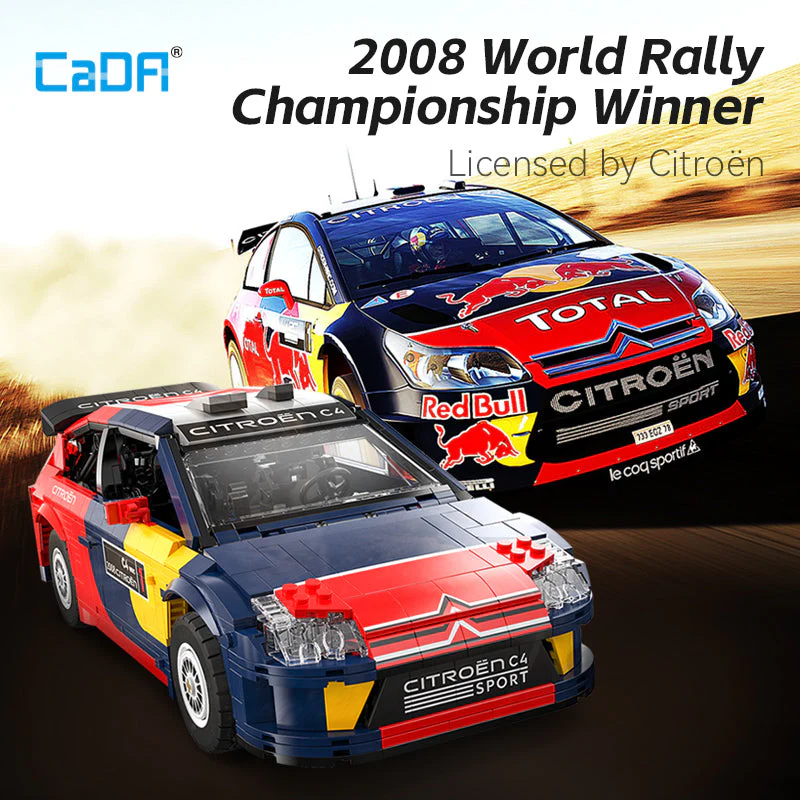 CaDA 1:12 Cars 2008 Citroen C4 WRC C62005W - Image 3
