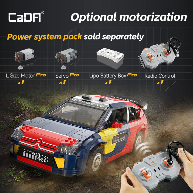 CaDA 1:12 Cars 2008 Citroen C4 WRC C62005W - Image 6