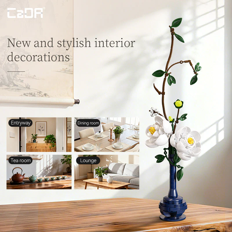 CaDA ARTIZAN EASTERN FLORAL ART C59033W - Image 3