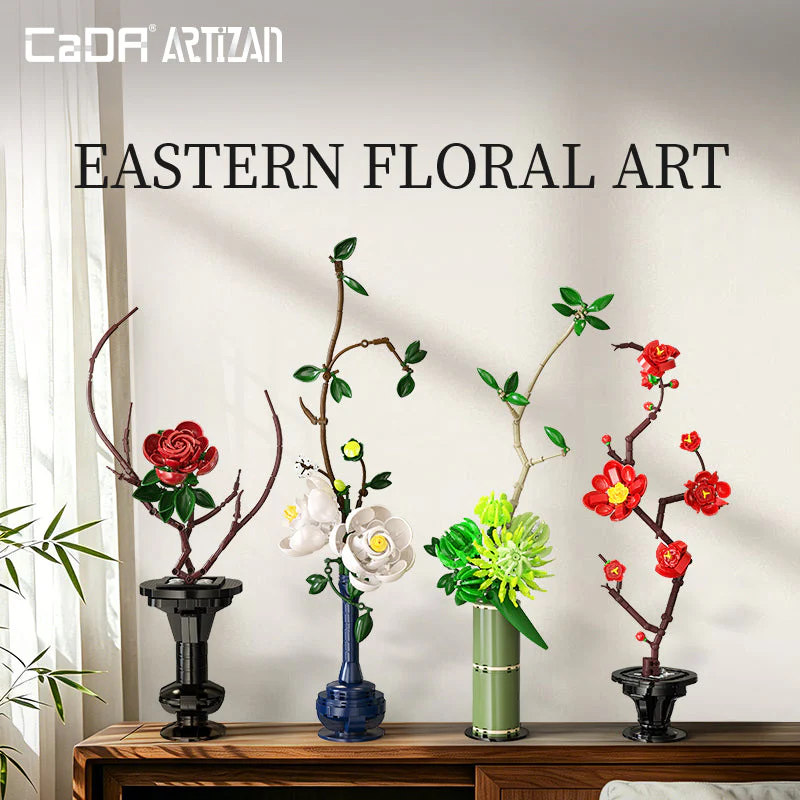 CaDA ARTIZAN EASTERN FLORAL ART C59034W - Image 3