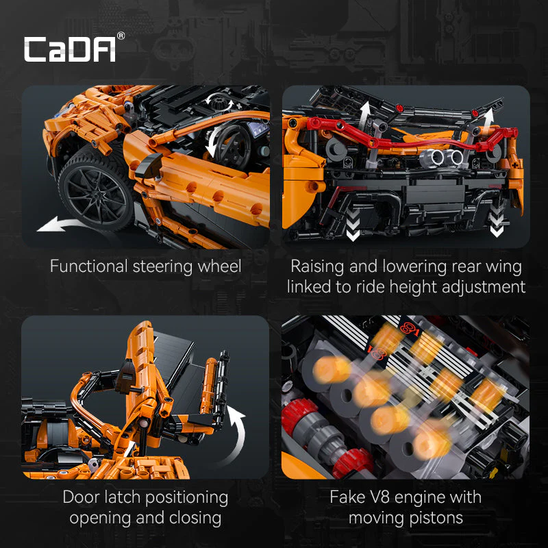 CaDA Bricks 1: 10 Assassin XR 3617PCS C61513W - Image 4