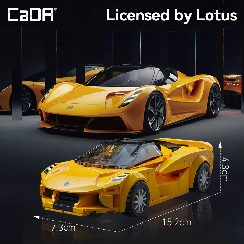 CaDA Bricks Lotus Evija 1:24 scale C55044W - Image 3