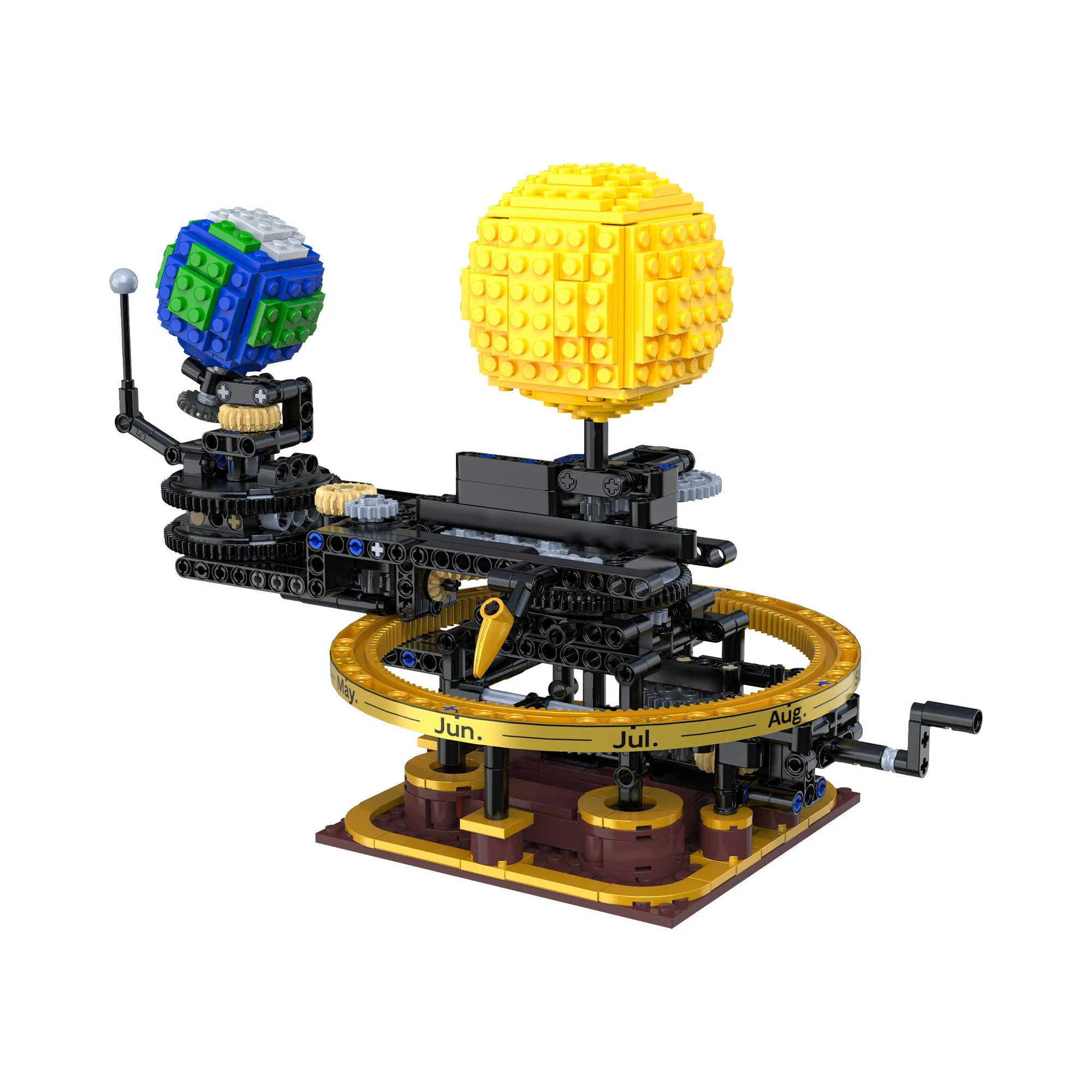 CaDA bricks solar system steam building set C71009W - Image 2