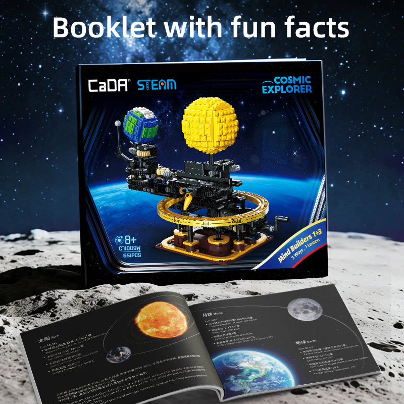 CaDA bricks solar system steam building set C71009W - Image 6
