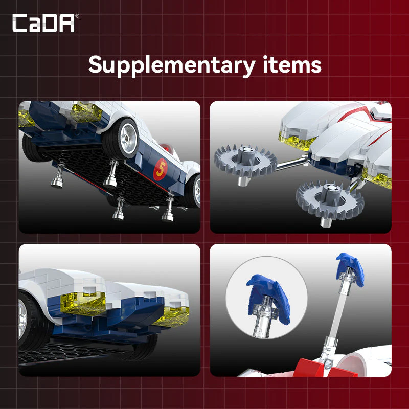 CaDA Bricks 1:24 Speed Racer C55087W C55088W - Image 4