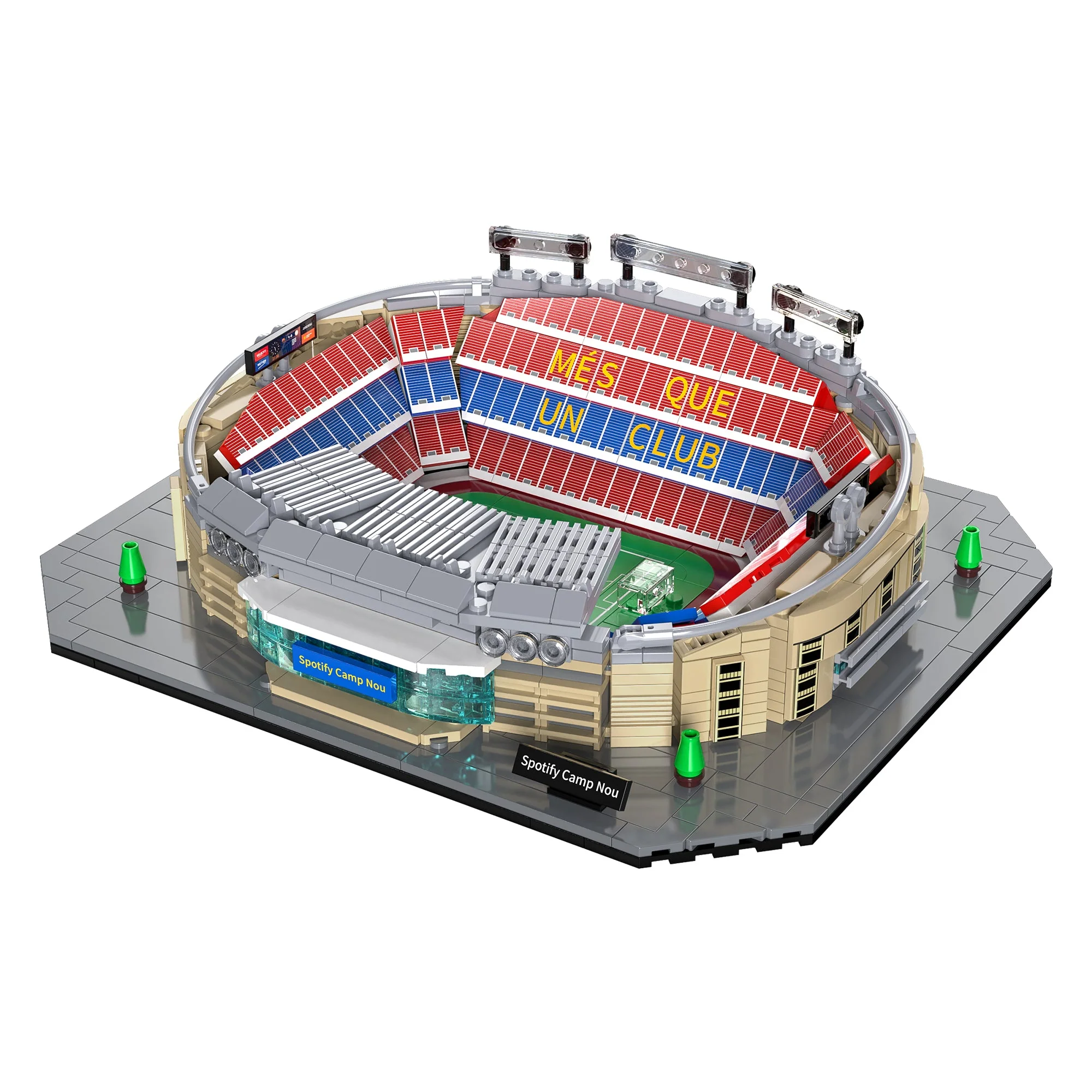 CaDA FC Barcelona Spotify Camp Nou – Ultimate Modular Stadium Building Kit C66023W - Image 3