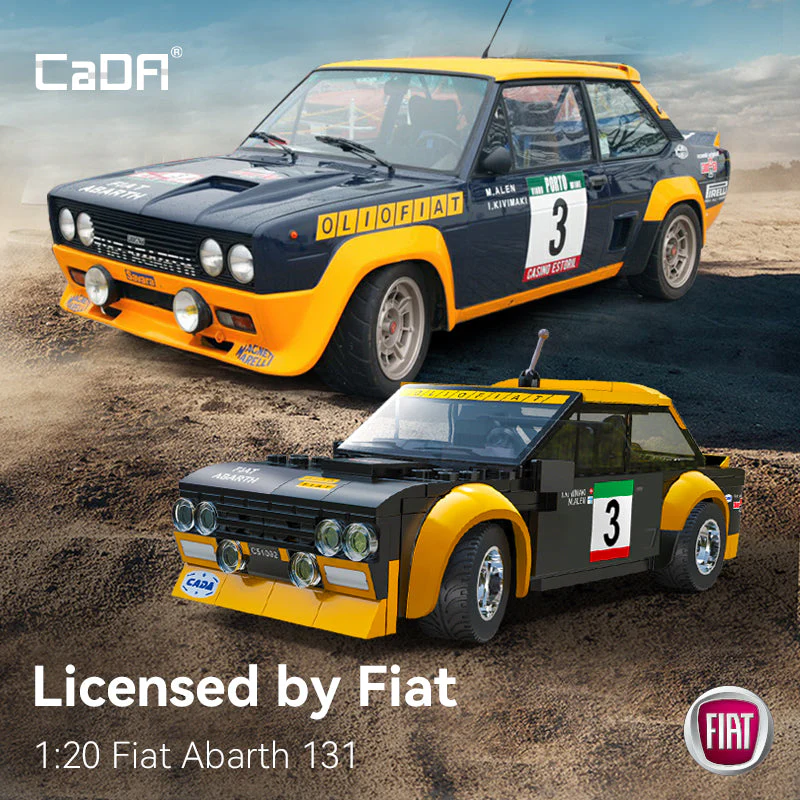 CaDA 1:20 Fiat Abarth 131 C51092W - Image 3