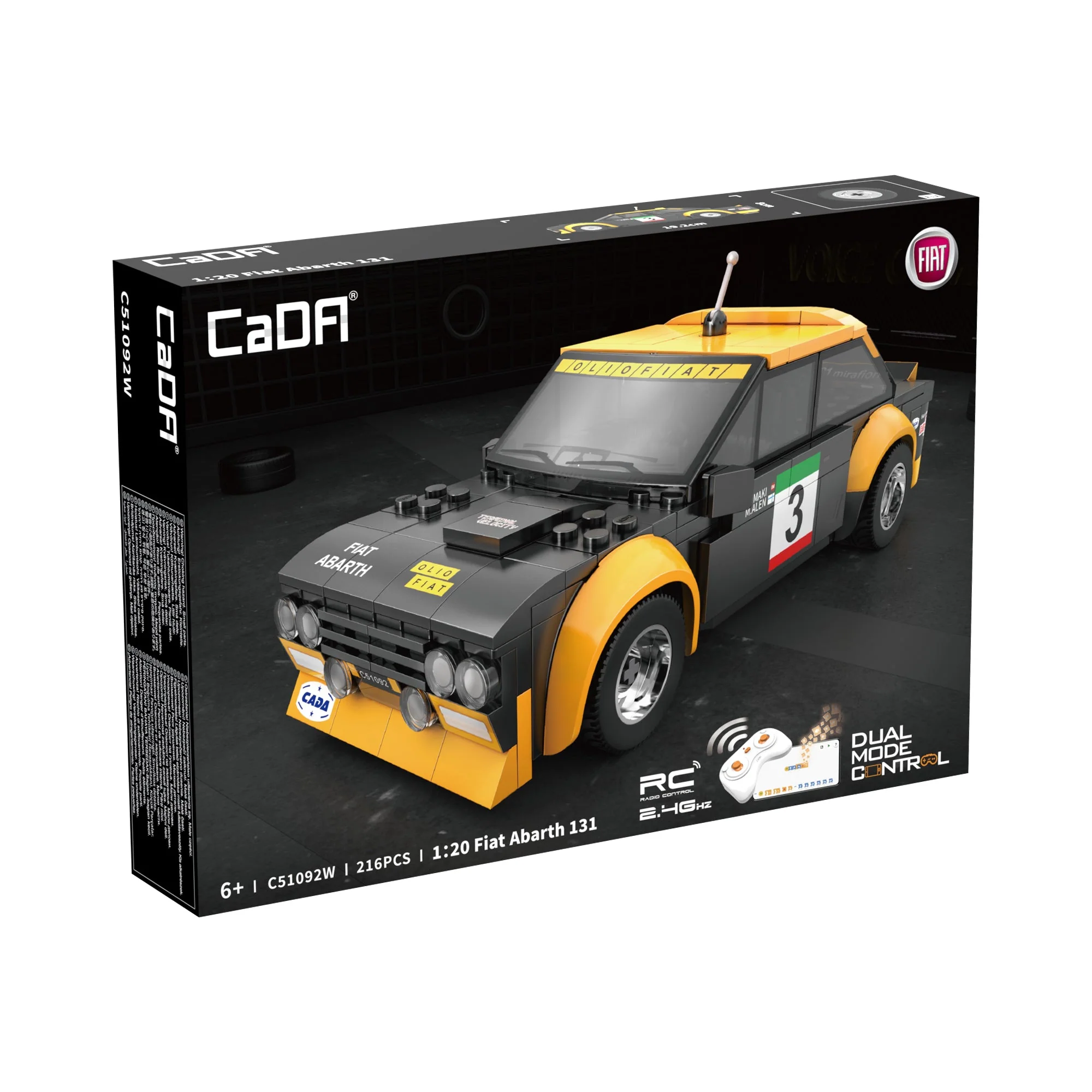CaDA 1:20 Fiat Abarth 131 C51092W - Image 7