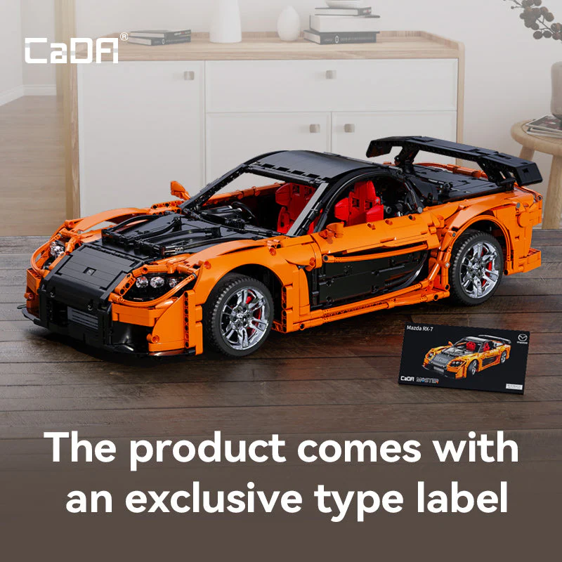CaDA Master 1:8 Mazda RX-7 C61502W - Image 8