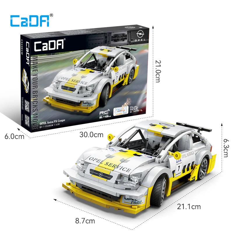 CaDA 1:20 Opel Astra V8 Coupe C51081W - Image 7