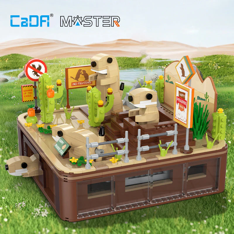 CaDA Master Steam Series Prairie Dogs Kinetic C71008W - Image 6