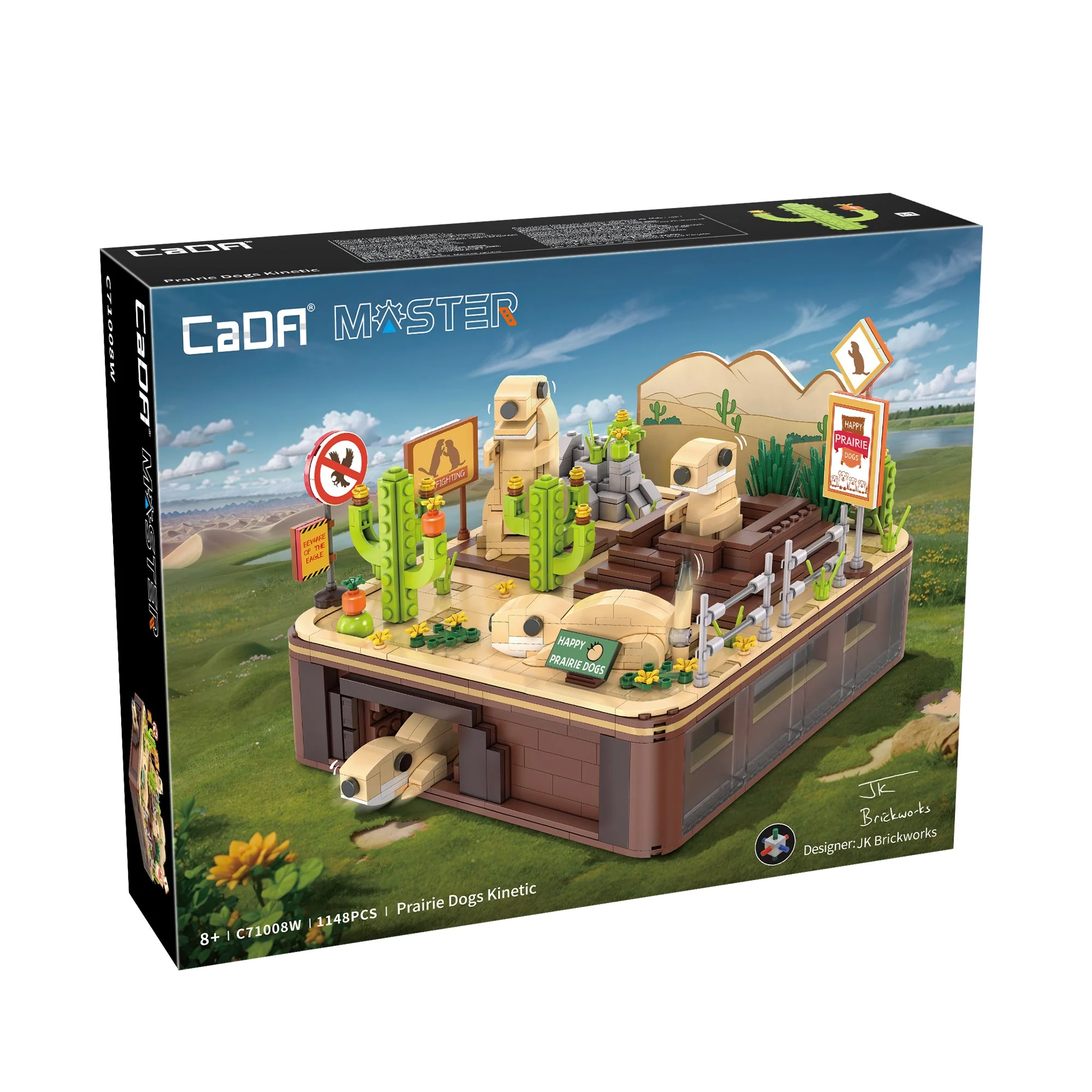 CaDA Master Steam Series Prairie Dogs Kinetic C71008W - Image 7