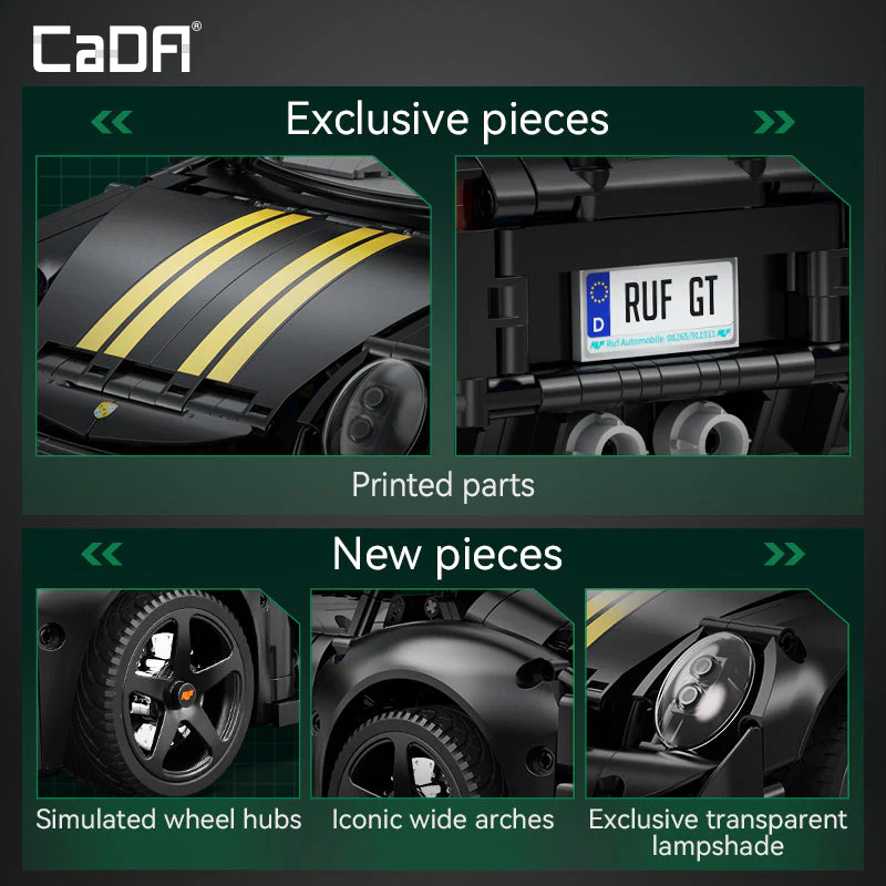 CaDA 1:10 RUF GT C63006W - Image 6