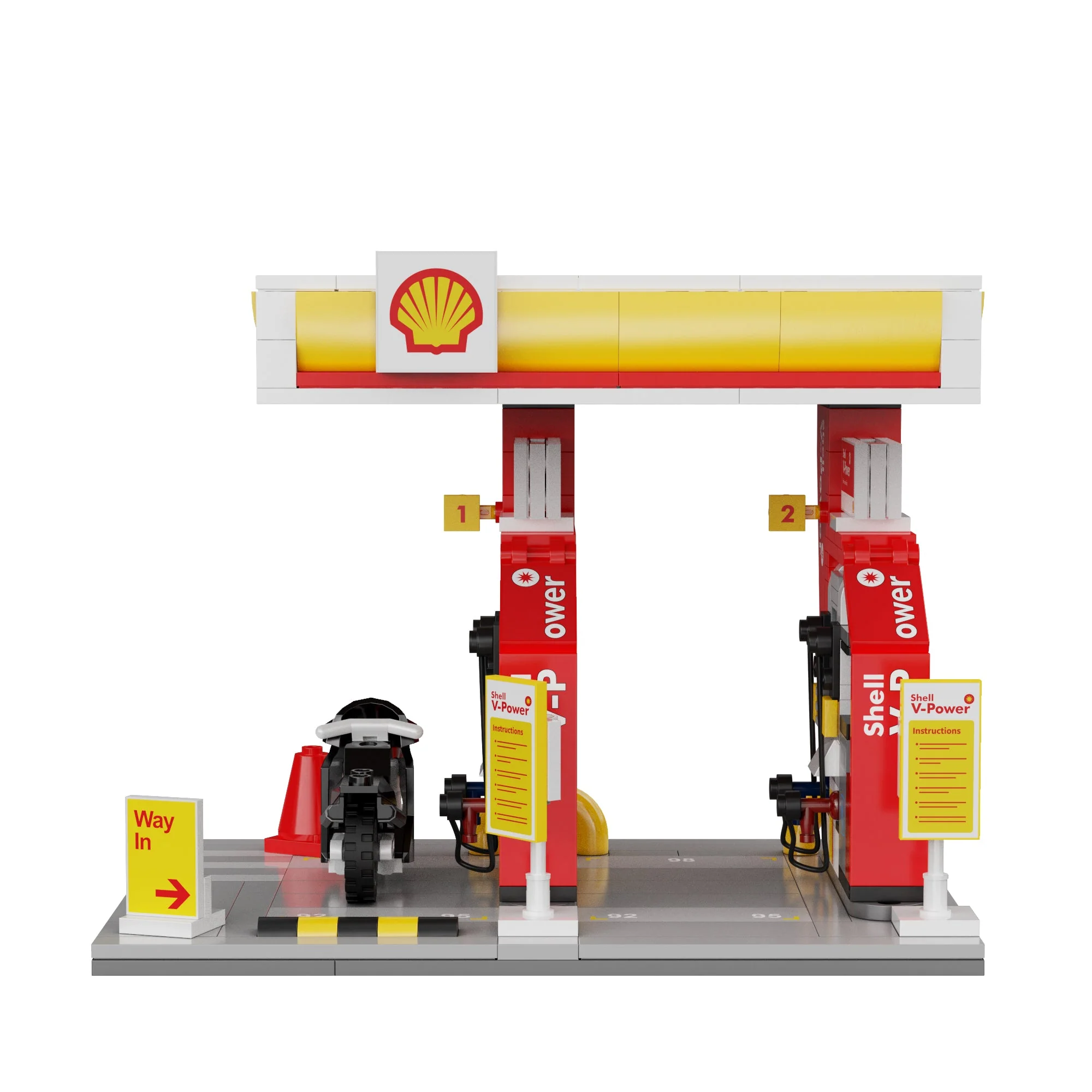 CaDA Shell Retail Station C66028W - Image 3