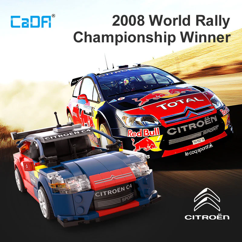 CaDA 1:20 Citroen C4 WRC Really Car C51078W - Image 3