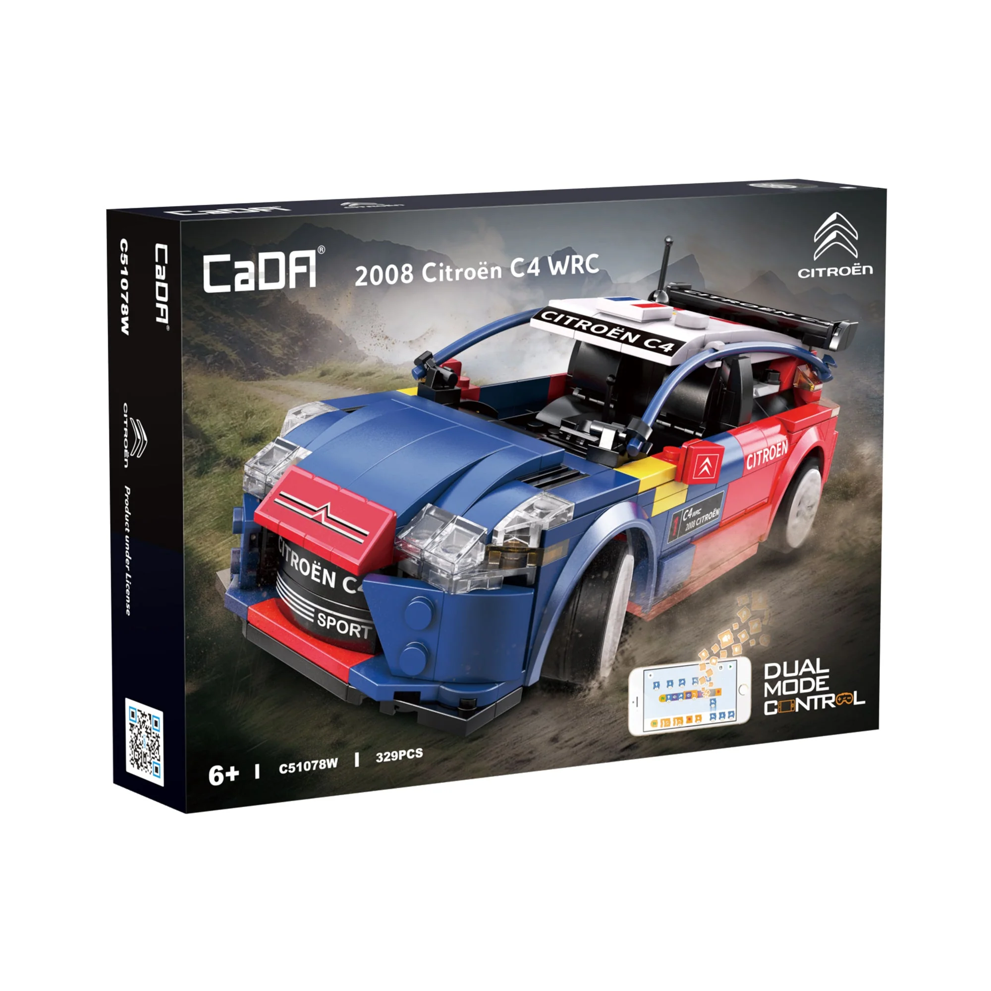 CaDA 1:20 Citroen C4 WRC Really Car C51078W - Image 7