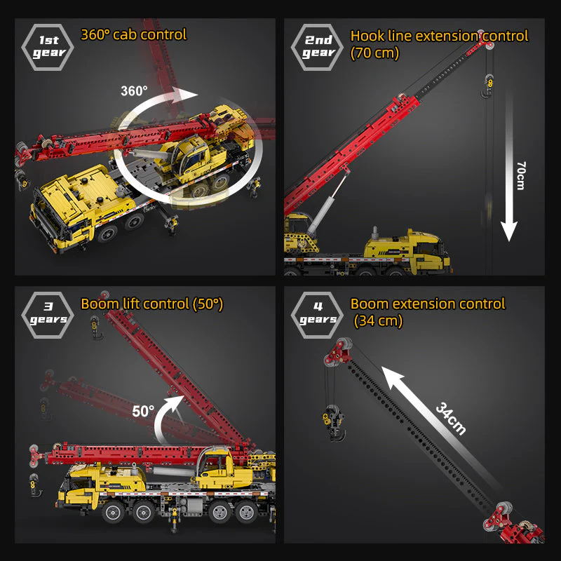 Remote Control Crane Truck C61081W - Image 4