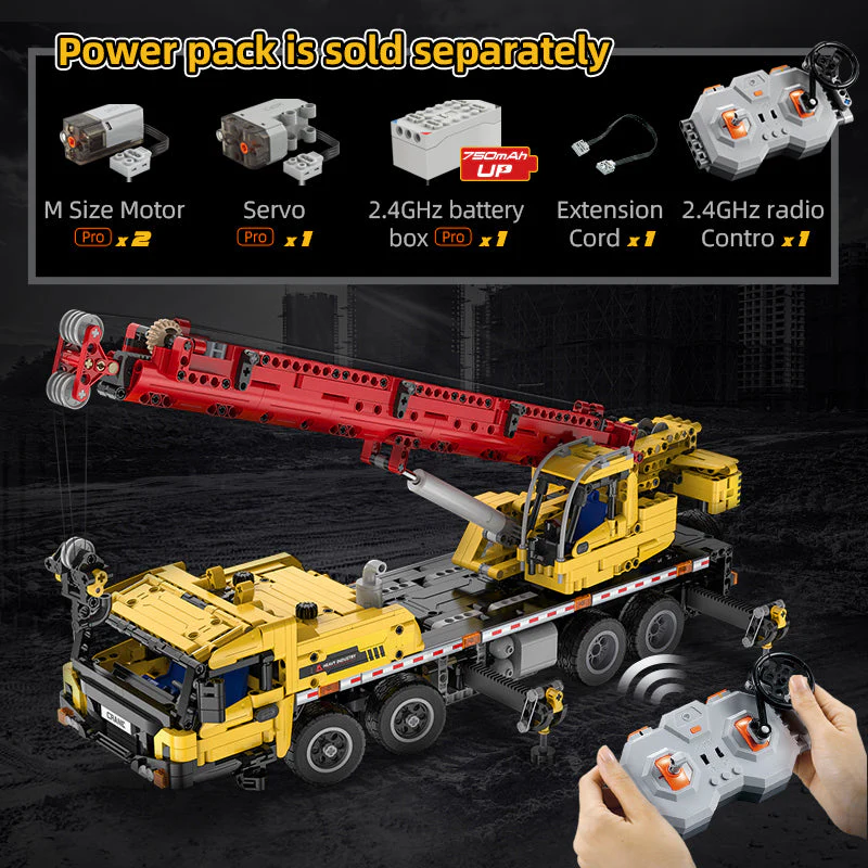 Remote Control Crane Truck C61081W - Image 7