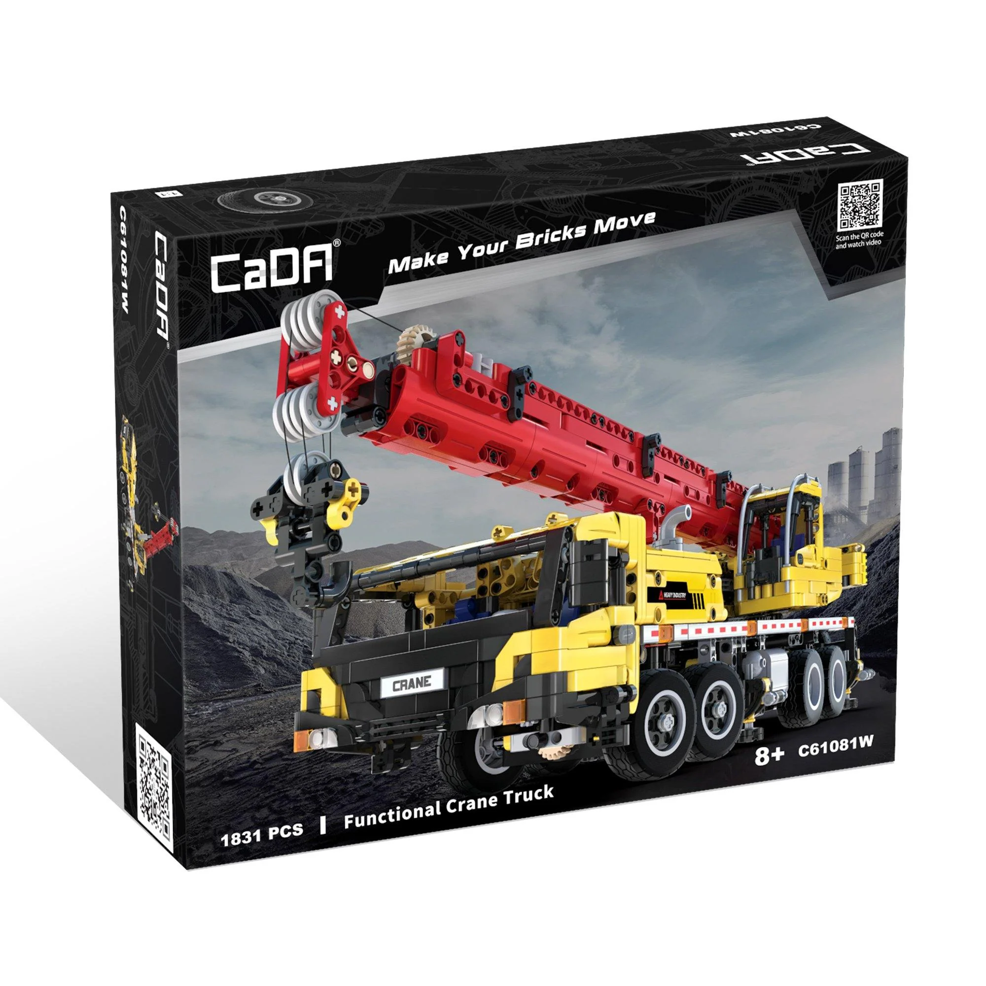 Remote Control Crane Truck C61081W - Image 8