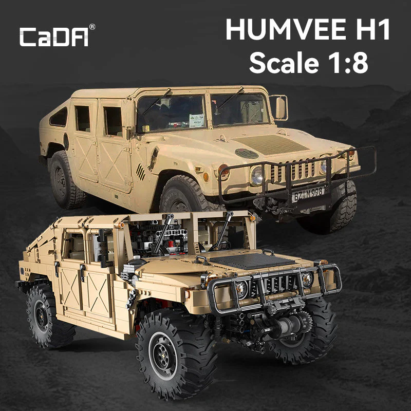 CaDA 1:8 HUMVEE Vehicle C61036W - Image 3