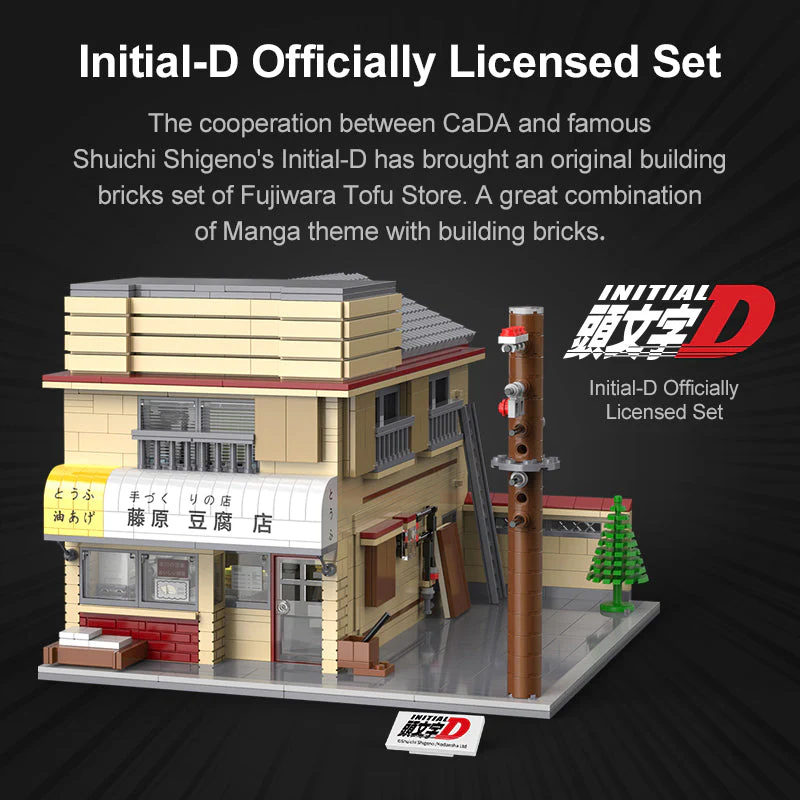 CaDA Buildings Initial D Fujiwara Tofu Shop C61031W - Image 3