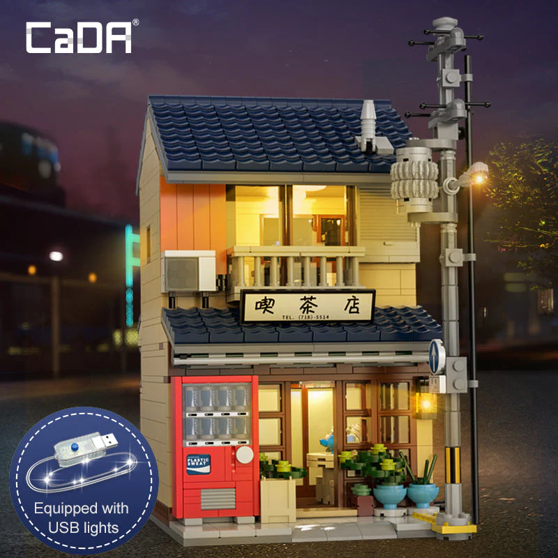 CaDA Japanese Storefront Series Kissaten Shop C66010W - Image 4