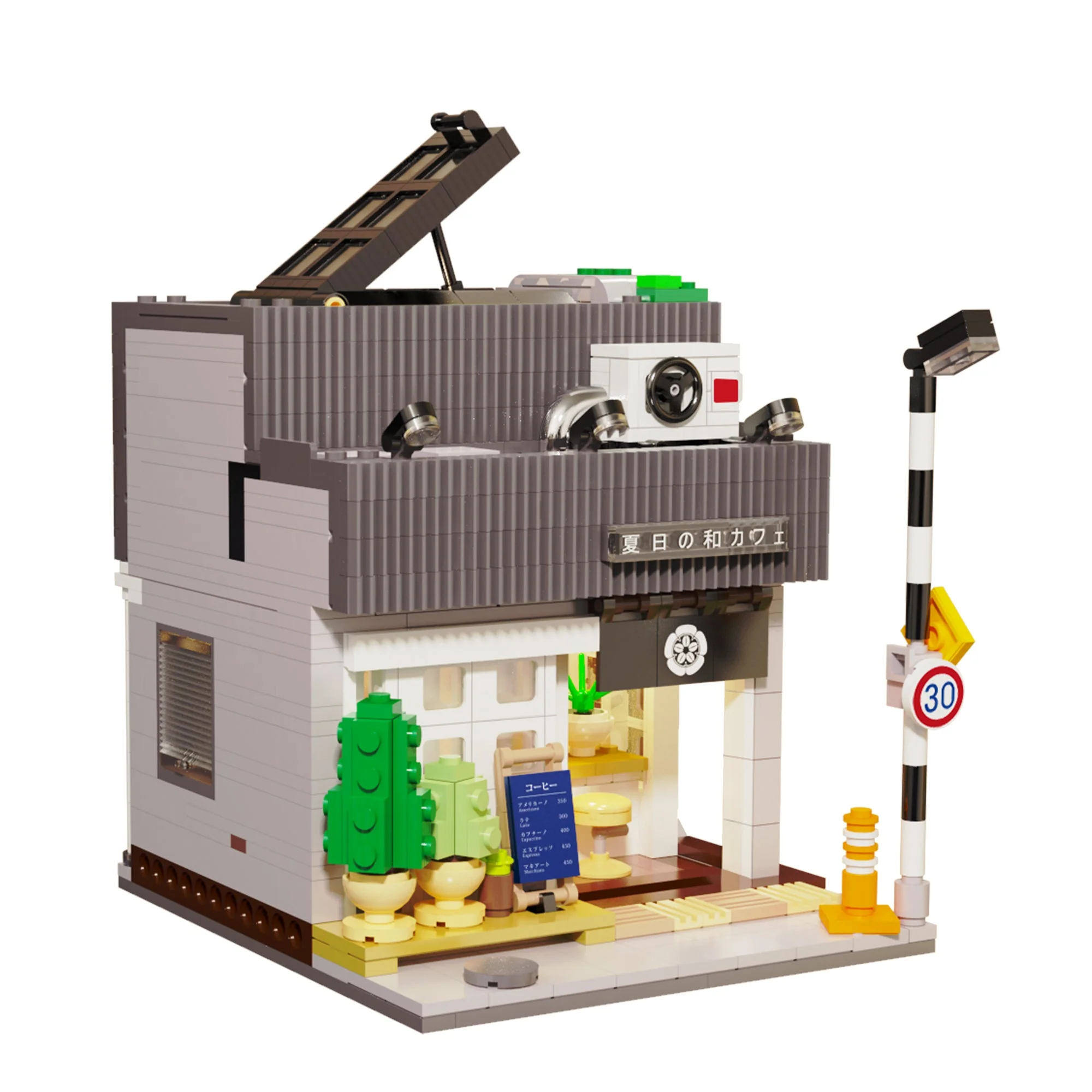 CaDA Japanese Storefront Series Summer Coffee House C66007W - Image 3