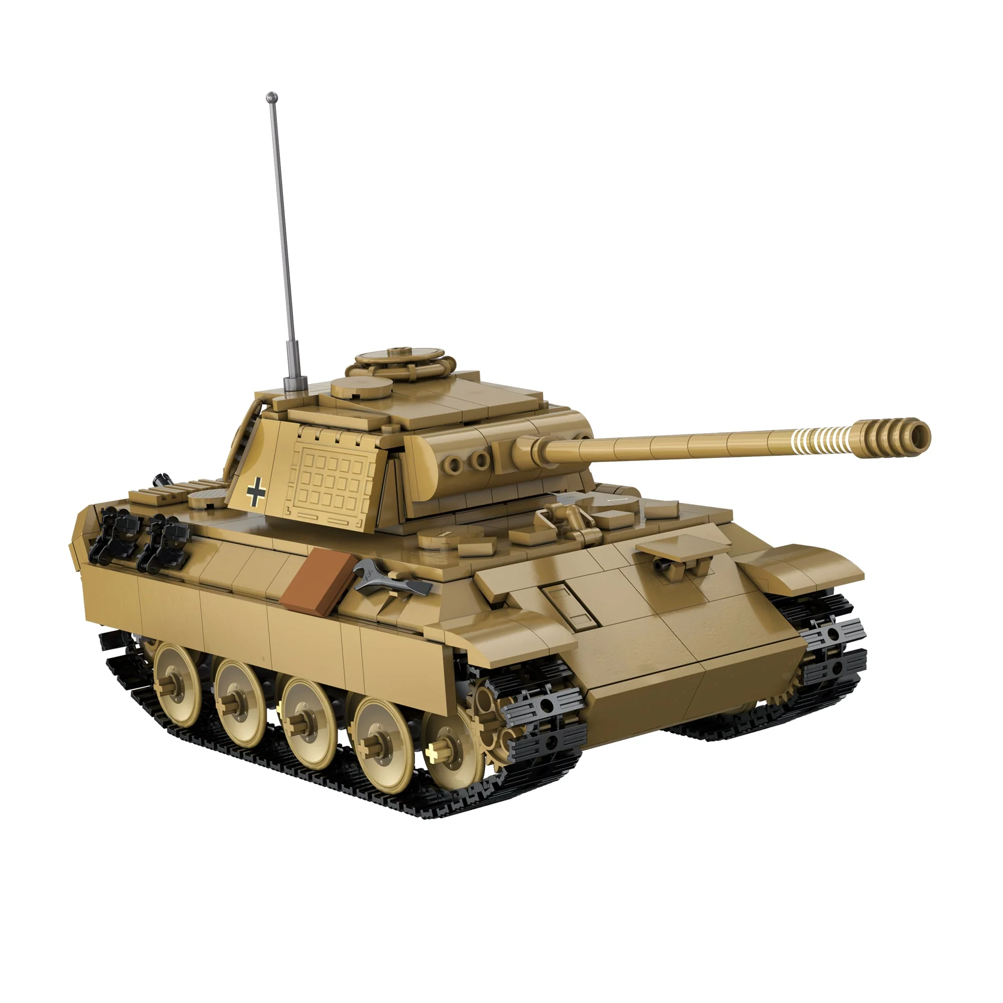 CaDA Master WW II German Panther Tank C61073W - Image 3