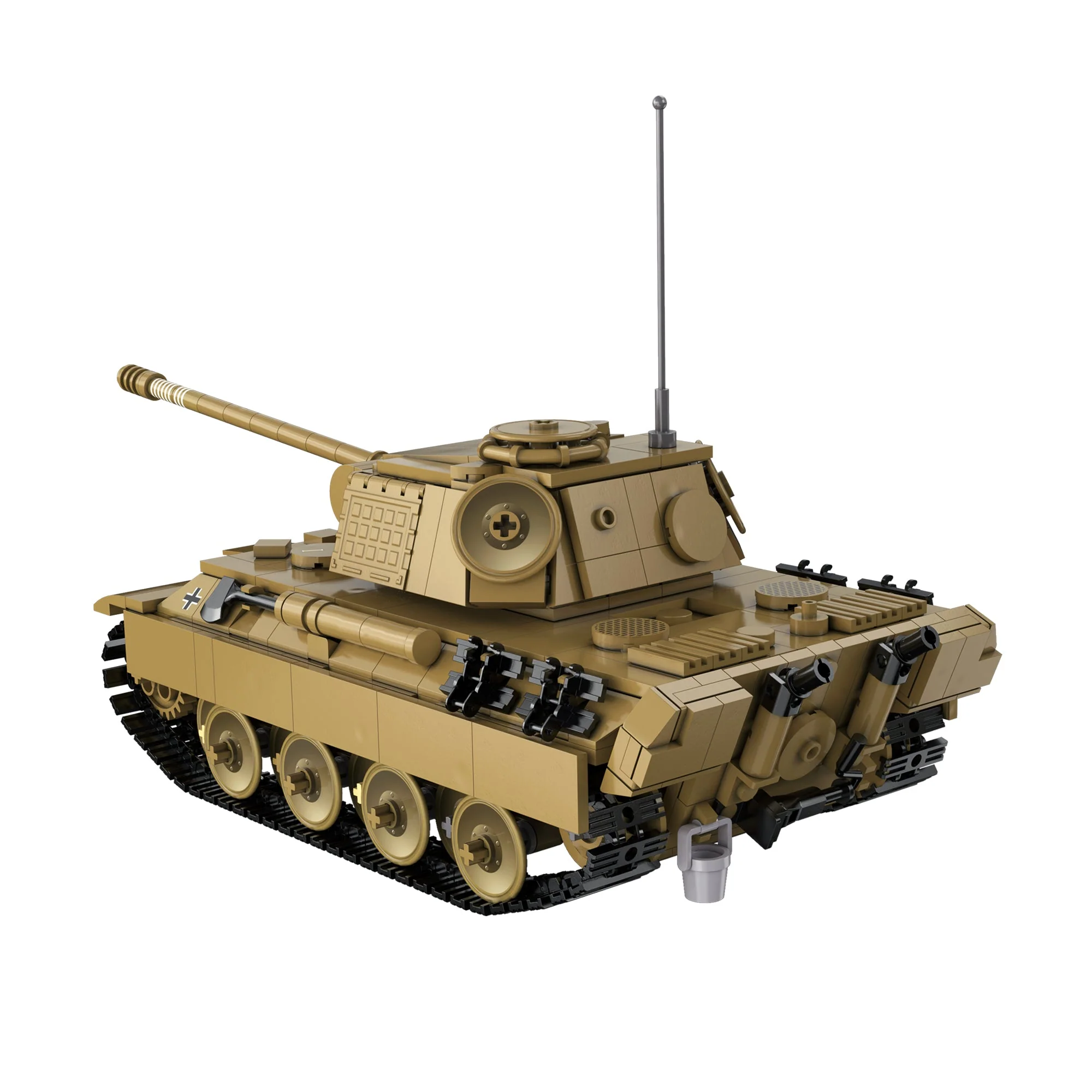 CaDA Master WW II German Panther Tank C61073W - Image 4