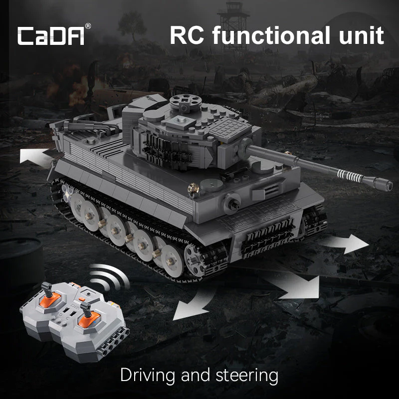 CaDA Master WW II German Tiger Tank C61071W - Image 3